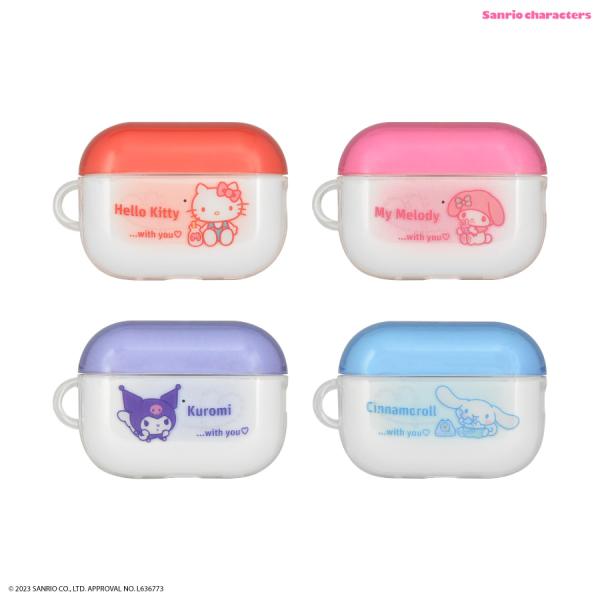 サンリオ キャラクターズ AirPods Pro 第2世代 Air Pods Pro ケース SANG-273KT ハローキティ AirpodsPro2 AirpodsPro Airpods Proケース ソフトケース エアーポッズ プロ2 プロ アップル apple エアーポッズプロケース キャラクター アクセサリー かわいい 送料無料