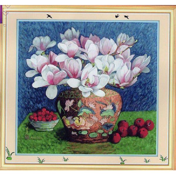 クロスステッチ刺繍キット花瓶木蓮 油絵風 ｃｓａ 409 花柄 Buyee 日本代购平台 产品购物网站大全 Buyee一站式代购 Bot Online