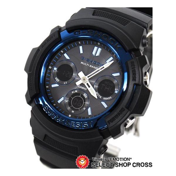 3年保証 Casio カシオ 腕時計 G Shock Gショック メンズ 人気 電波 時計 ソーラー Awg M100a 1ajf ブラック 黒 ブルー 青 国内モデル Awg M100a 1a Buyee Servicio De Proxy Japones Buyee Compra En Japon