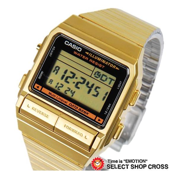 チプカシ チープカシオ カシオ データバンク Casio Data Bank 腕時計 海外モデル ユニセックス メンズ レディース Db 380g 1df ゴールド おしゃれ ポイント消化 Db 380g 1df セレクトショップクロス 通販 Yahoo ショッピング