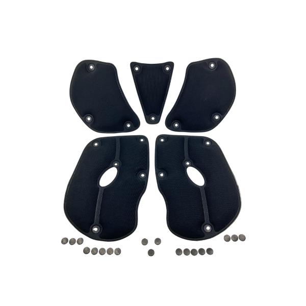 PELSAPO専用のクッションパッドセット（5箇所の各パッドと取り付け用クリップのセット）です本体ご購入後、経年劣化や汚れ等により交換されたい場合にご利用ください