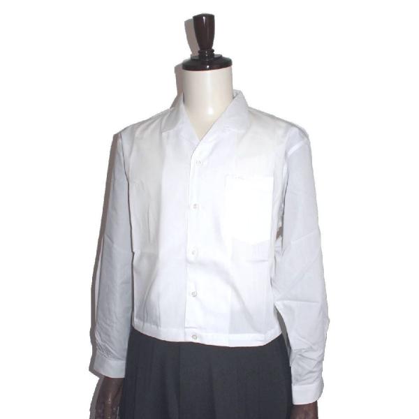 K Yoshihiro 短ランオープンシャツ 変形学生服 長袖シャツ 長袖オープンシャツ 短ランロングスリーブシャツ 53cm Buyee Buyee 日本の通販商品 オークションの代理入札 代理購入