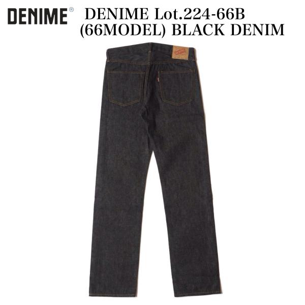 Denime（ドゥニーム） DENIME Lot.224-66B (66MODEL) BLACK DENIM L32