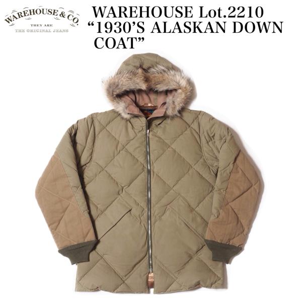 WAREHOUSE Lot.2210 “1930'S ALASKAN DOWN COAT”
