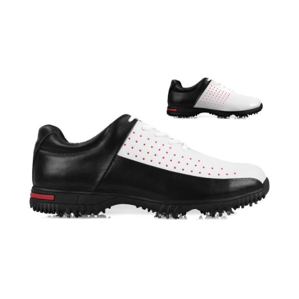 ゴルフシューズ メンズ ゴルフ靴 スパイクシューズ ノンスリップ 通気 トレーニング スポーツシューズ おしゃれゴルフシューズ Gs002 Crossyou 通販 Yahoo ショッピング