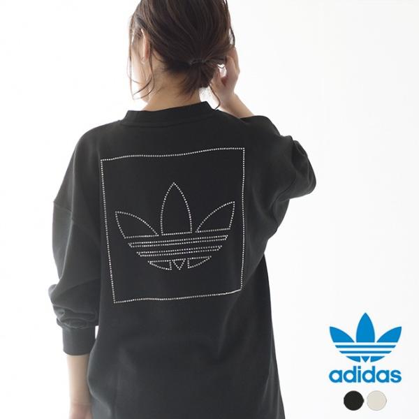 adidas アディダス XL プレミアム クルーネック スウェット