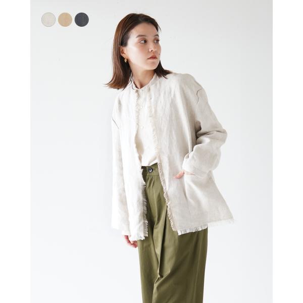 Alderney アルダニー リネン ジャケット LINEN JACKET