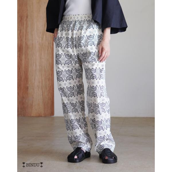 アウトレット！ビンドゥー BINDU イージーパンツ コットン40's キャンブリック ユニセックス Cotton 40's Cambric / Easy Pants BM-4004