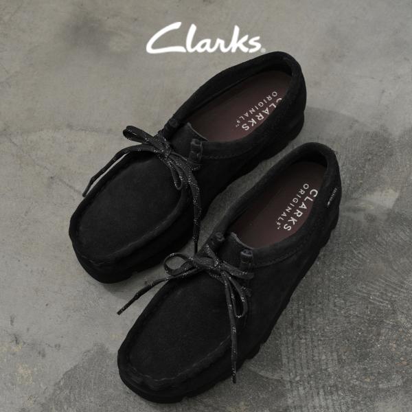 Clarks クラークス ワラビー UK9 27.0 GORE-TEX モカシン 靴 メンズ 格安SALEスタート！