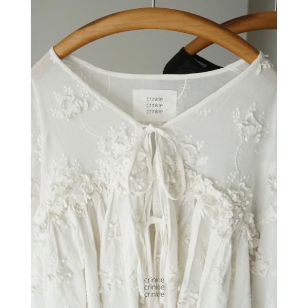 crinkle crinkle crinkle 3D embroideryボレロ crinkle crinkle crinkle】 3D embroidery bolero：ボレロ（その他