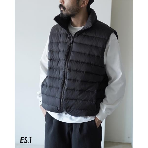 新品　ES.1 Light Down Vest L ネイビー　ダウン　ベスト 楽天市場】【SALE／30%OFF】es.1/Light Down Vest NANO universe ナノ