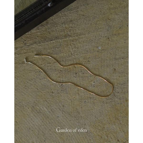 ポイント10倍 ガーデンオブエデン Garden of eden ミックスカット スネーク チャイナ ネックレス MIX CUT SNAKE CHIAN NECKLACE 21SS-MCNK03 40cm