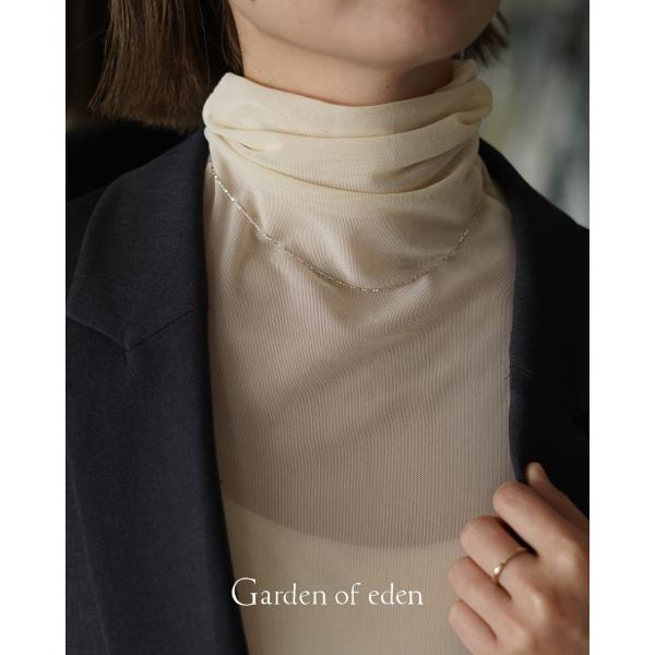 ポイント10倍 ガーデンオブエデン Garden of eden ネックレス INGツイストチェーンネックレス 40cm ING TWIST CHAIN NECKLACE 40cm ED25AW01440