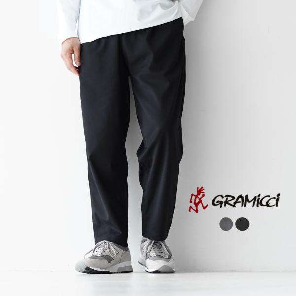 グラミチ GRAMICCI ギャバジン ワイド テーパード パンツ