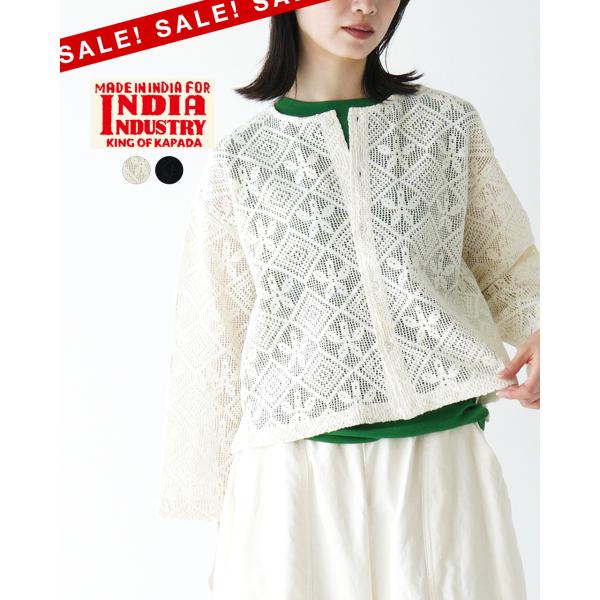 SALE！インディアインダストリーズ INDIA INDUSTRIES レース シャツ