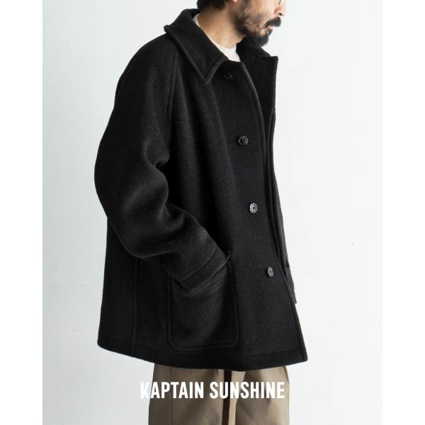 KAPTAIN SUNSHINE キャプテンサンシャイン ウールトラベラーコート KAPTAIN SUNSHINE (キャプテンサンシャイン) Traveller Coat