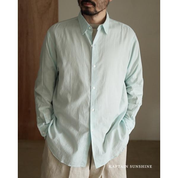 専用　KAPTAIN SUNSHINE Plain Shirt Kaptain Sunshine（キャプテン サンシャイン） ポイント10倍 無地