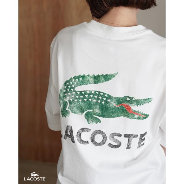 LACOSTE（ラコステ） LACOSTE Tシャツ ビンテージロゴ Tシャツ ユニ