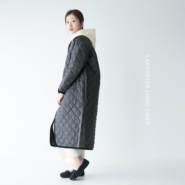 メール便指定可能 LAVENHAM キルティングロングコート - 通販 - pnp.na