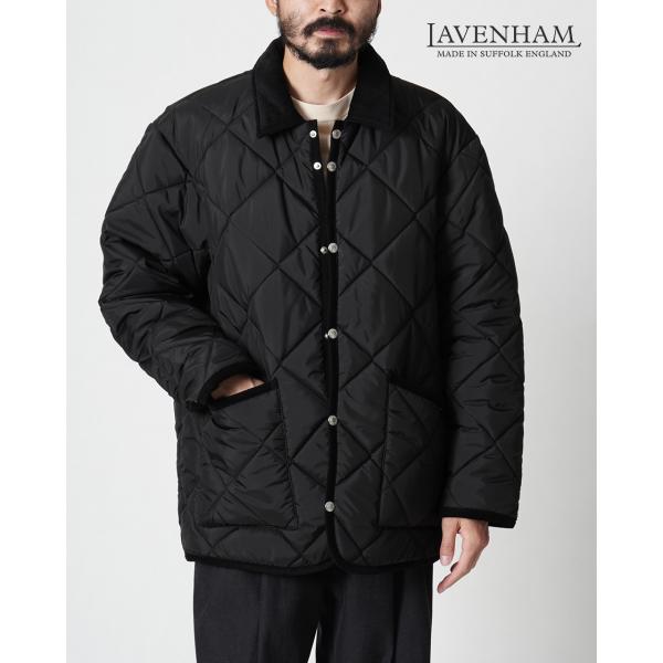 DENHAM デンハム キルティング ダウンベスト XL ブラック メンズ 中綿 