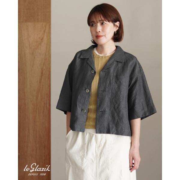 LE GLAZIK（ルグラジック） ル グラジック オープンカラーシャツ