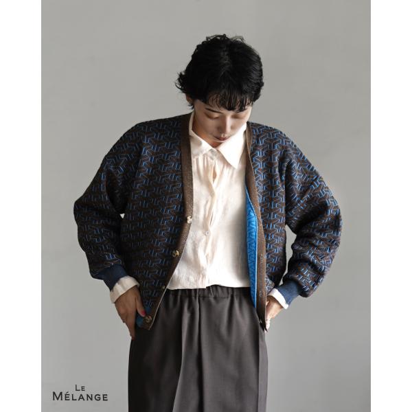 Le Melange（ル・メランジュ） ルメランジェ カーディガン Vネック