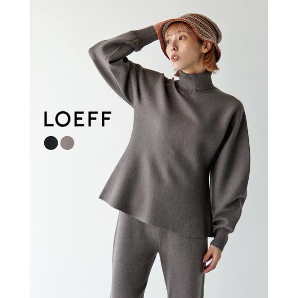LOEFF SALE ロエフ セーター タートルネック ニット 2024秋冬 LOEFF SALE ロエフ セーター タートルネック ニット 2024秋冬