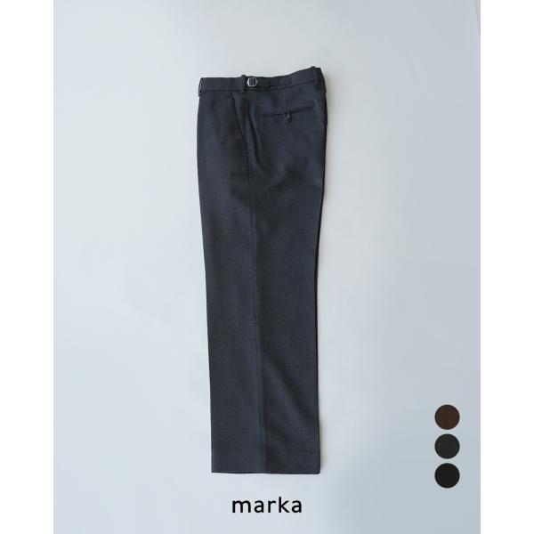 マーカ marka トラウザー レギュラーフィットストレートパンツ メンズ REGULAR FIT STRAIGHT TROUSERS M26C10PT03C 【レビュー企画対象】