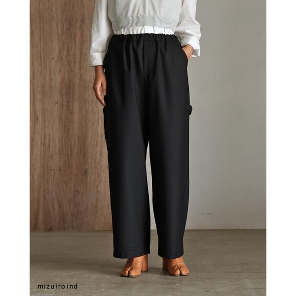 mizuiroind（ミズイロインド） ペインター イージーパンツ レディース