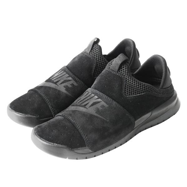 nike benassi slp black sneakers