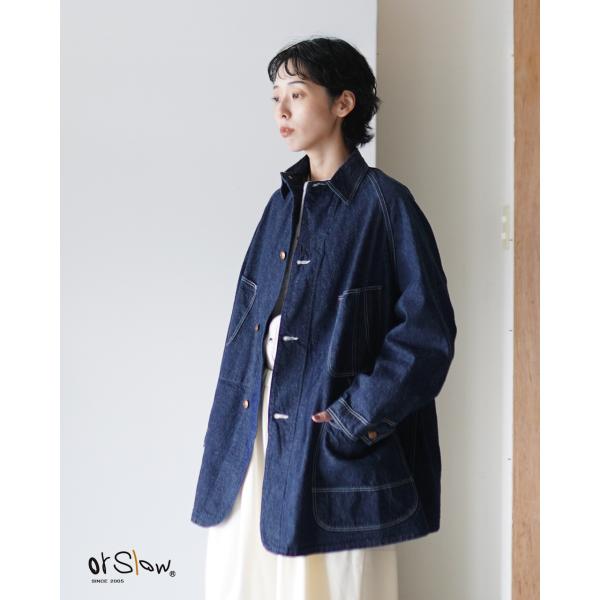 orSlow オアスロウ　ルーズフィット　カバーオール　サイズ1 orSlow オアスロウ 01-6034-D61S Loose Fit Coverall ルーズ