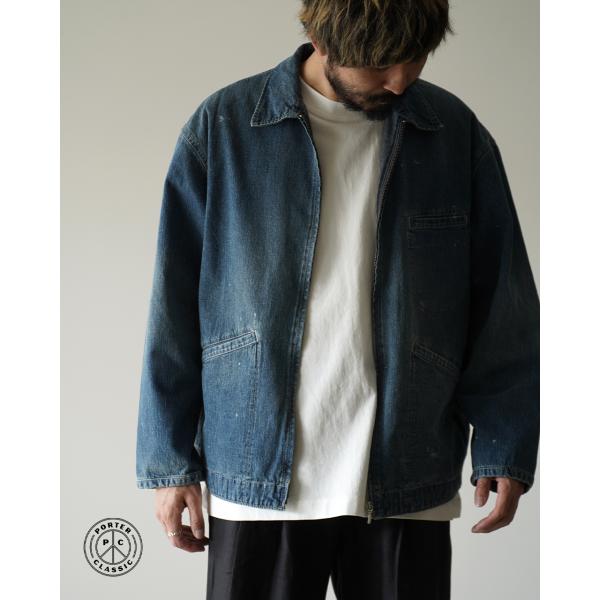 ジャケット・アウター LOW CLASSIC DENIM SHIRT JACKET PORTER CLASSIC（ポータークラシック） ブレックファスト デニム