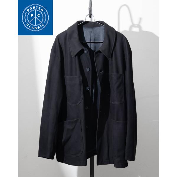 ポータークラシック　フレンチワークジャケット PORTER CLASSIC（ポータークラシック） ジャケット レザースエード