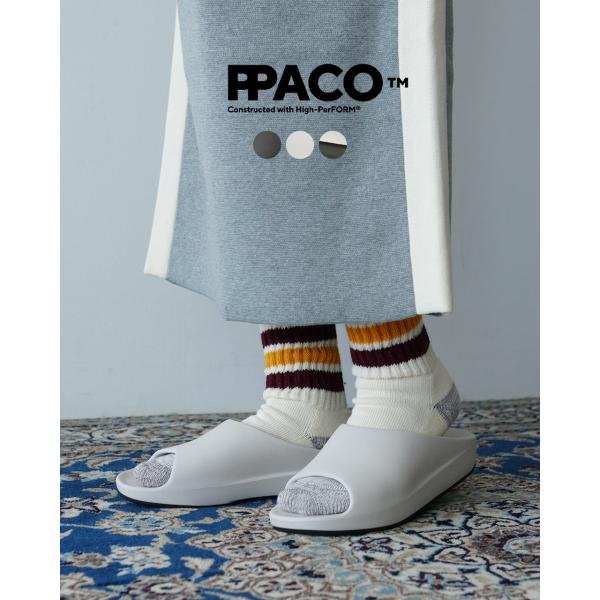美品　PPACO パコ LUX-2 サンダル ダークグレー サイズ8 26cm 新品 PPACO パコ LUX-2 サンダル ダークグレー サイズ8 26cm