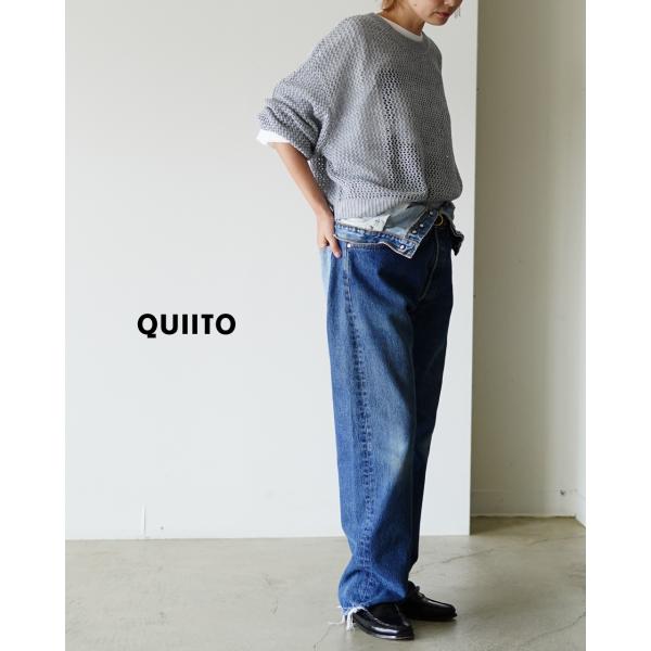 キイト QUIITO デニムパンツ WウエストデニムPT レディース W WAIST