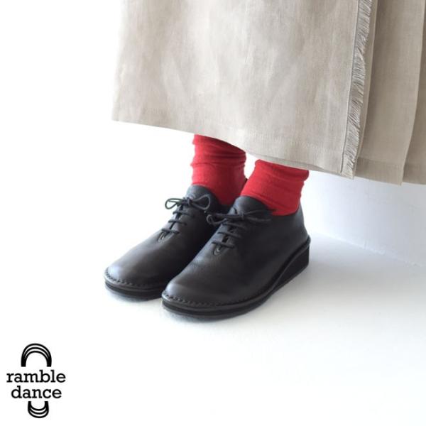 超美品◾️ランブルダンス◾️ オイルシュリンク◾️アンクルストラップシューズ ランブルダンス◾️ オイルシュリンクレザー アンクルストラップ