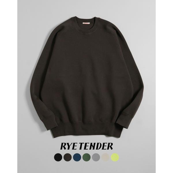 【ほぼ新品】RYETENDER ライテンダー ナッソー セーター　黒　サイズ2 SALE！ライテンダー RYE TENDER ナッソー セーター NASSAU SWEATER