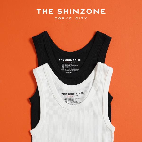 【美品】ザシンゾーン-THE SHINZONE-バックオープンタンクカットソー THE SHINZONE シンゾーン パック タンク PACK TANK 2枚入り