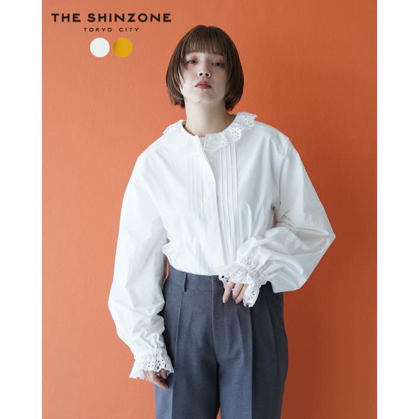 GATHER TIE BLOUSE – Shinzone