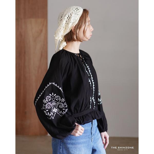 THE SHINZONE（ザ シンゾーン） シンゾーン ブラウス 刺繍 レディース