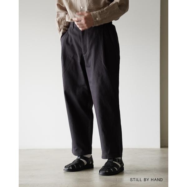 スティルバイハンド　26ss PT07254 STILL BY HAND スティルバイハンド テーパードパンツ メンズ PT07254