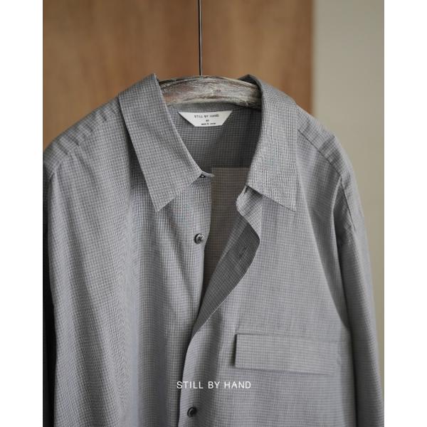 【美品】STILL BY HAND オーバーサイズシャツ　SH03253 crouka_still-sh03253