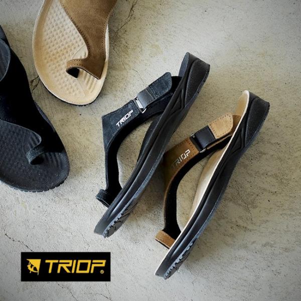 トリオプ TRIOP ゼニ スリッパ ZENI SLIPPER アシンメトリーアッパー