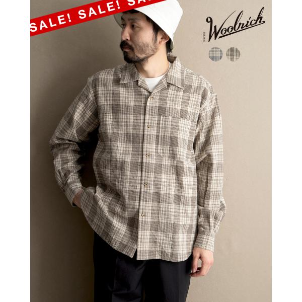 WOOLRICH（ウールリッチ） アウトレット！ウールリッチ リネンシャツ