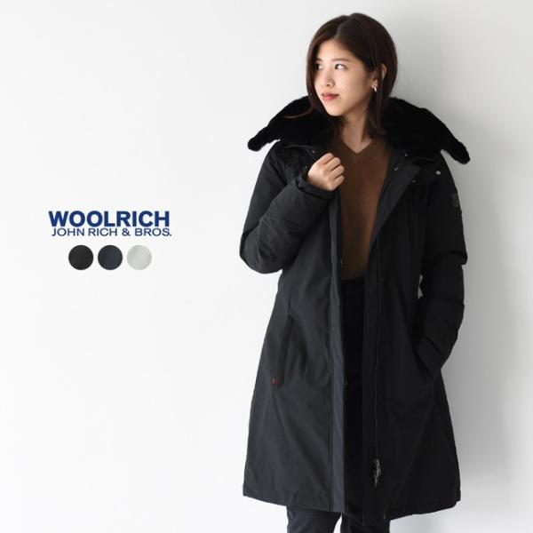 ウールリッチ WOOLRICH ボーブリッジ コート ラビットファー リアルファー フード付き ダウンコート WWCPS2807 送料無料