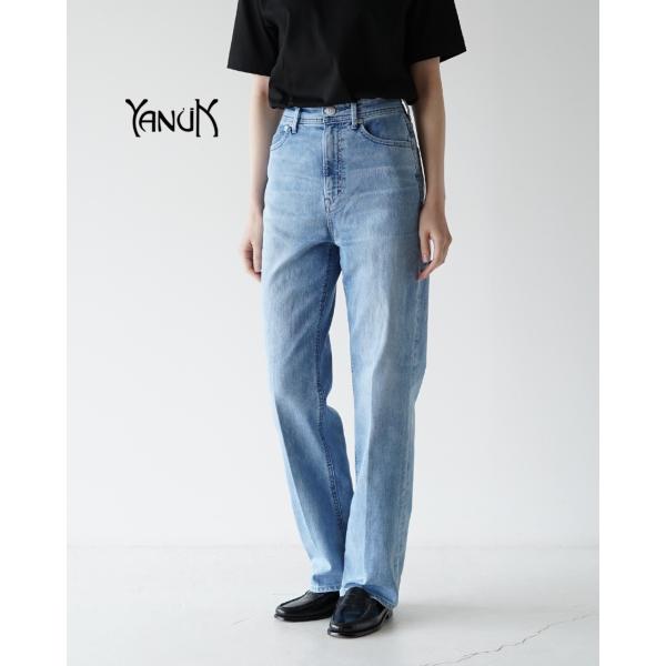 ⚫︎新品 YANUK/LEA(Boys straight) サイズ21 ボーイズストレート