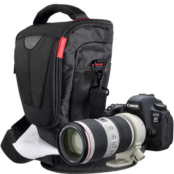 Canon 6DmarkⅡ レンズ+カメラバッグセット 大きな防水カメラバッグ Canon eos 6d用 6d2 5d mark iv i5 d4