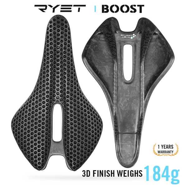 男性と女性のためのRYET-3Dプリントの自転車サドル マウンテン