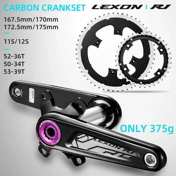 カーボンの完全なギアセット ロードバイククランク サイクリングパーツ 超軽量 375g 29mm 165mm 170mm 172.5mm 52-36t : クラウドショップ - 通販 - Yahoo!ショッピング カーボンの完全なギアセット ロードバイククランク サイクリングパーツ 超軽量 375g 29mm 165mm 170mm 172.5mm 52-36t : クラウドショップ - 通販 - Yahoo!ショッピング