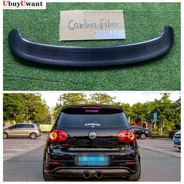 フォルクスワーゲンVWゴルフ用カーボンファイバーリアスポイラー
